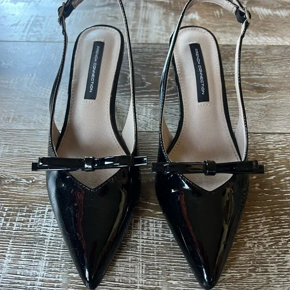 French Connection kitten heels - Picture 3 of 5